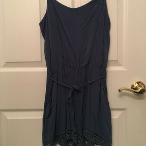 Forever 21 Blue Romper
